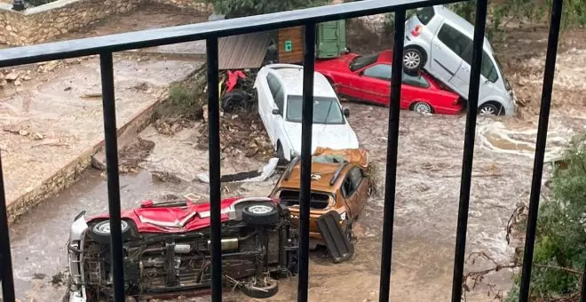 Se busca a cuatro personas "no localizadas" tras el desbordamiento del arroyo en Letur (Albacete)