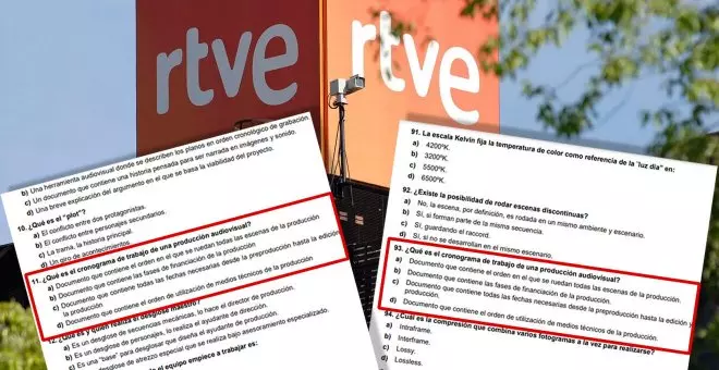 Nueva polémica en las oposiciones de RTVE por preguntas calcadas de exámenes anteriores: "No puede ser casualidad"