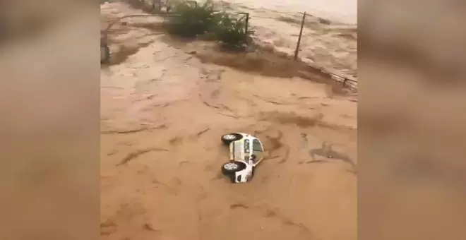 Imágenes tras el paso de la DANA en València