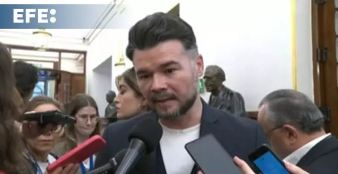 Rufián, sobre la gestión de la dana: "Hay una responsabilidad política en todo esto"