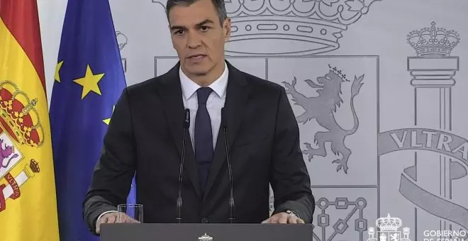 Sánchez hará una declaración institucional sobre la DANA a las 10.30 horas desde Moncloa