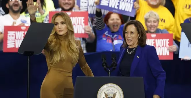 Jennifer Lopez, Maná y Lebron James piden el voto para Kamala Harris a menos de una semana de las elecciones