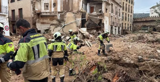 Continúa la búsqueda de los desaparecidos en Letur, donde al menos una decena de edificios están gravemente afectados