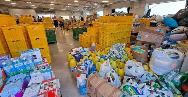 35 toneladas de ayuda de Camargo a Valencia