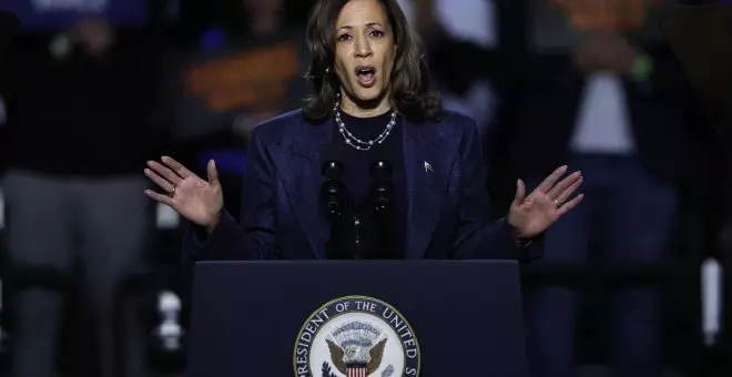 Kamala Harris promete en Míchigan, donde el voto árabe es clave, el fin de la guerra en Gaza