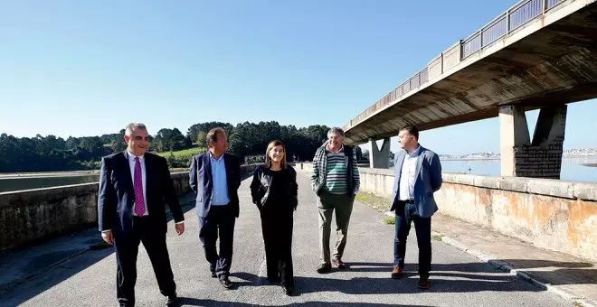 Comienza la rehabilitación del puente entre Somo y Pedreña