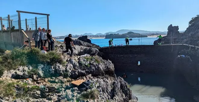 El Ministerio para la Transición Ecológica estabilizará las piscinas naturales de Isla