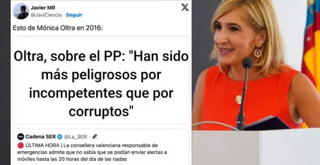 Las contradicciones de la consellera de emergencias que han hecho recordar las palabras de Oltra: "Más peligrosos por incompetentes que por corruptos"