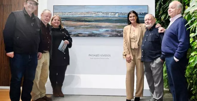 El pintor cántabro Juan Ignacio Goitia Arbe y su obra 'Paisajes vividos' cierran la programación expositiva de Tabacalera de 2024