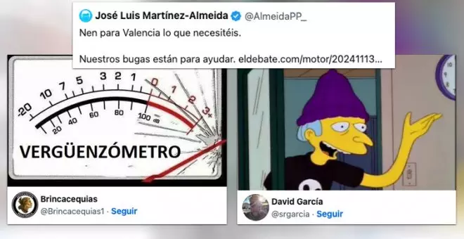 Almeida revienta el 'vergüenzómetro' con un tuit: "He ido a comprobar si el perfil era 'fake' y no"