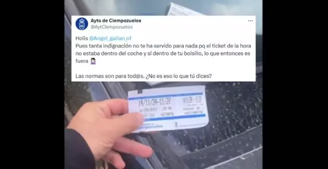 El 'influencer' Ángel Gaitán denuncia ser víctima de una multa y el Ayuntamiento de Ciempozuelos revienta el 'maquinómetro' con su respuesta