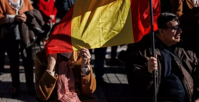 La ultraderecha camufla el acto franquista del 20N como una protesta contra la Ley de Memoria Democrática