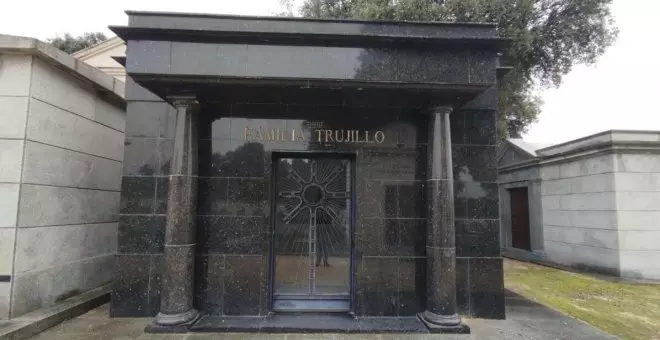 Exigen retirar el panteón del dictador Trujillo en suelo público en Madrid