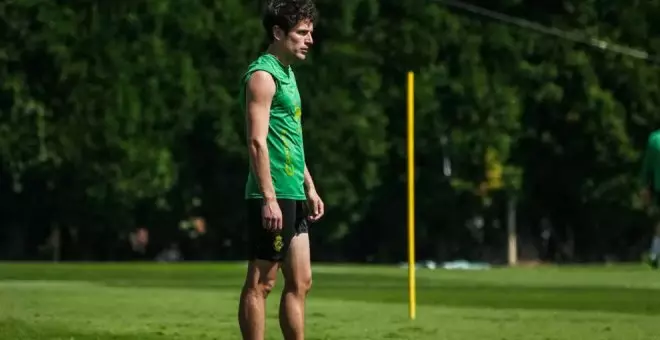 Andrés y Sangalli, las ausencias en el entrenamiento del Racing