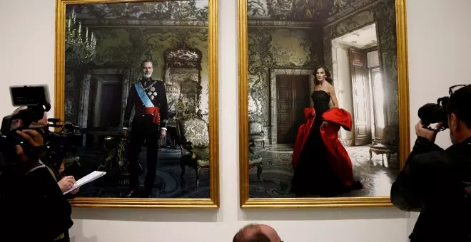 Esto es lo que han costado los retratos del rey Felipe y la reina Letizia realizados por Annie Leibovitz