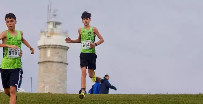 Más de medio millar de atletas tomaron la salida en el Cross Atlético España de Cueto