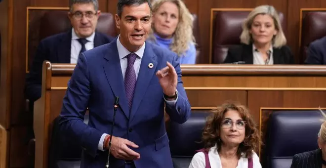 Sánchez cambia el paso y sale a la ofensiva contra Mazón y Feijóo por los "bulos" en la gestión de la DANA