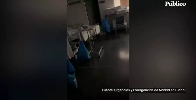 "40 pacientes para 30 camas": denuncian el estado de las urgencias del Hospital La Paz (Madrid)