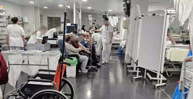 Colapso en las Urgencias del Hospital La Paz: 40 pacientes para 30 camas