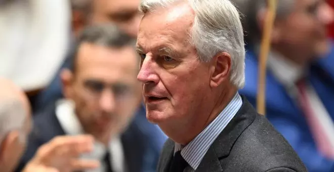 La Asamblea Nacional francesa confirma las mociones de censura contra el Gobierno de Barnier para este miércoles